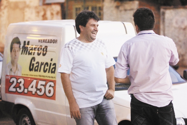 Marco Garcia: descanso no Guarujá